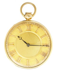 Des Granges. A Rare Gold Duplex Quarter Repeater Pocket watch C1818