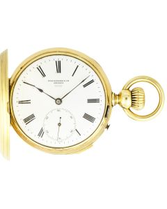 Eugene Bornand & Cie. A Gold Hunter Quarter Repeater C1880